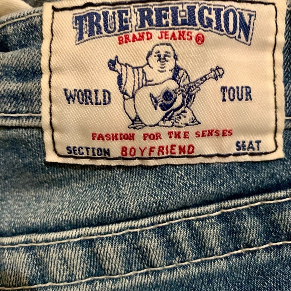True Religion size 27 Blue Denim Jeans.Please see last picture for measurements. - Picture 7 of 8